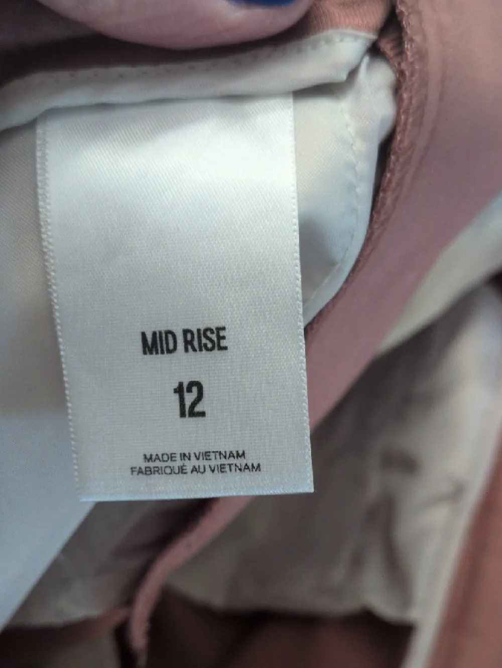 Express Corset-Tie Mid-Rise Shorts in Dusty Rose